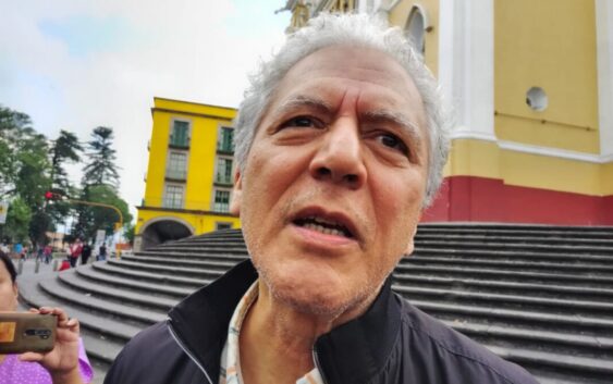 Luminarias en mal estado de Xalapa las colocó Sener a través del Fide, las que colocamos están perfectas: Hipólito Rodríguez