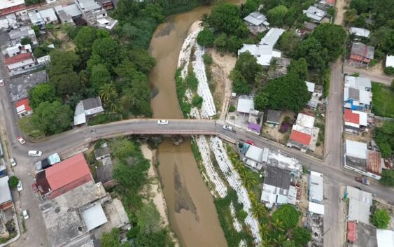 La construcción del puente “Manuel Delgado” va,Noé Castillo Olvera logra inversión millonaria