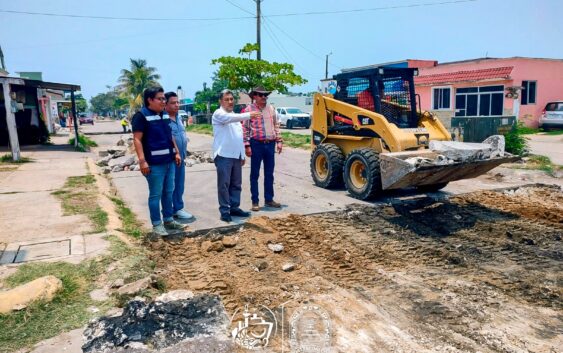 Supervisa Amado Cruz Malpica programa de mejora de Ciudad Olmeca