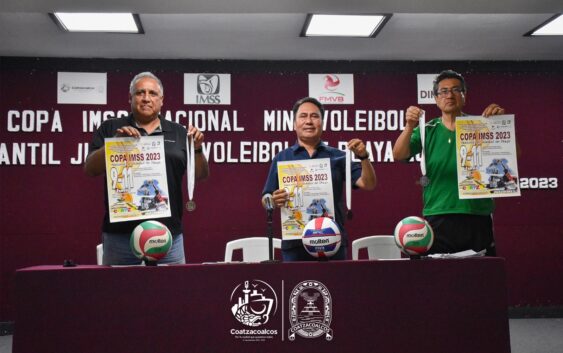 Invitan a disfrutar de la “Copa IMSS Nacional Mini Voleibol 2023”