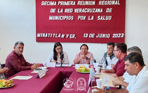 Promueve Amado Cruz entornos saludables en Coatzacoalcos