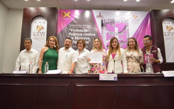 Presentan en el Congreso el libro Violencia Política contra las Mujeres, Infografías