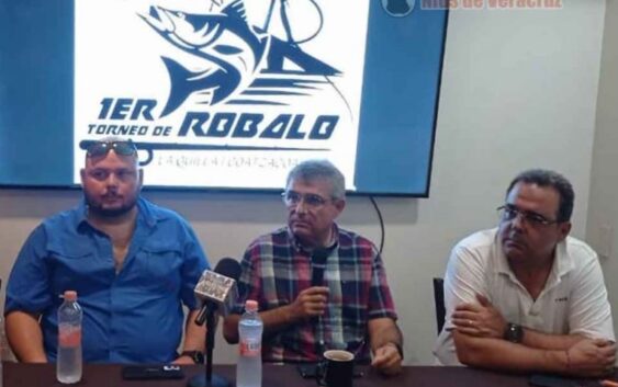 Presentan el Primer Torneo del Róbalo en La Quilla-Coatzacoalcos