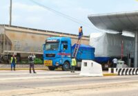 Vagones del tren Maya pasan por Veracruz en su camino hacia Quintana RooMaythe Morales, 6 de julio de 2023