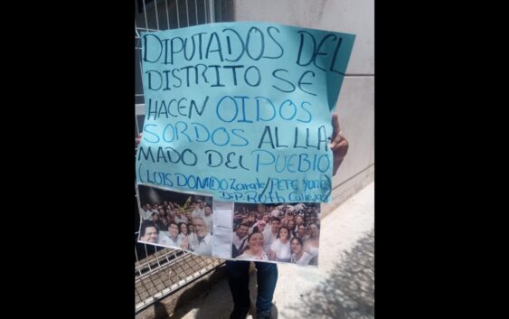 Ciudadanos de Banderilla presentan denuncia colectiva contra alcalde por reprimir manifestación por exigir suministro de agua