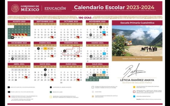 Zenyazen Escobar anuncia por Threads el calendario escolar 2023-2024