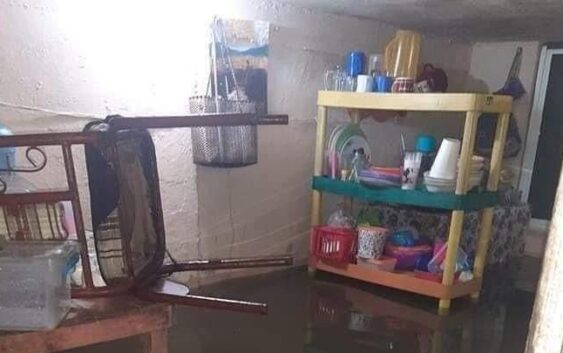 Fuertes lluvias provocan inundaciones en el sur de Veracruz