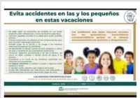 Recomienda IMSS Veracruz Sur a prevenir accidentes en vacaciones con supervisión