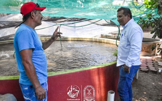 Avanzan pescadores de Coatzacoalcos con proyectos acuícolas
