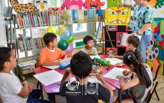 Arrancan los Cursos de Verano en Bibliotecas Municipales de Coatzacoalcos