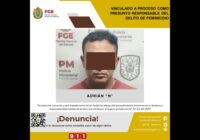 Dos feminicidas: uno vinculado a proceso en Veracruz y otro detenido en Puebla como presunto responsable.