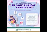 Informa IMSS Veracruz Sur sobre métodos de Planificación Familiar