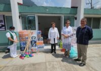 Entrega IMSS Veracruz Sur cuatro toneladas de ayuda a damnificados de inundación en Zongolica
