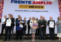 El Frente Amplio por México se quedó corto, solo van por la presidencia los del PRIAN.