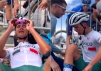 El emotivo festejo de Isaac del Toro al hacer historia en el Tour de Francia