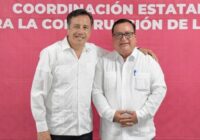 Reconoce Cuitláhuac García a Noé Castillo por su compromiso con la modernidad de Agua Dulce