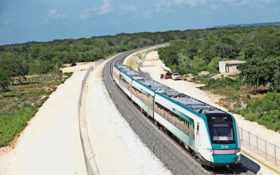 Rueda Tren Maya 156 kilómetros