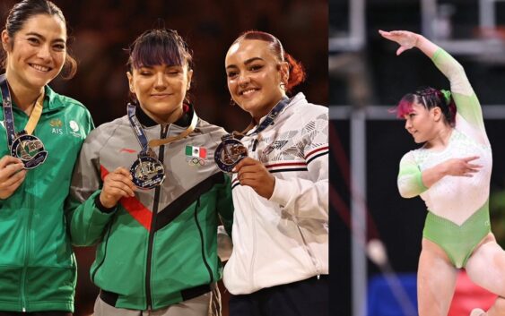 Alexa Moreno gana el oro en Mundial de Gimnasia en Francia