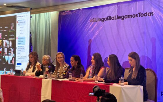 Presentan agenda feminista a favor de Claudia Sheinbaum en apoyo a su proyecto