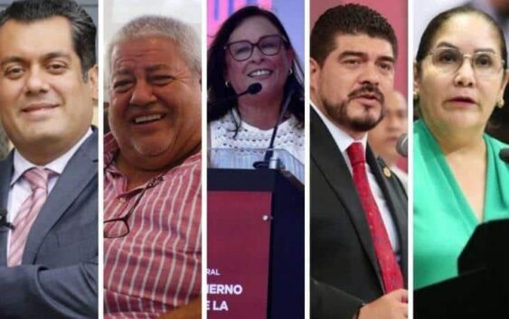 Ellos son las 5 corcholatas que buscarán la gubernatura de Veracruz