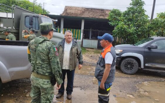 PC y fuerzas de tarea atienden afectaciones en 6 municipios por Frente Frío 6