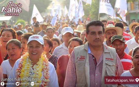 Rocio Nahle García estará en Tatahuicapan de Juárez