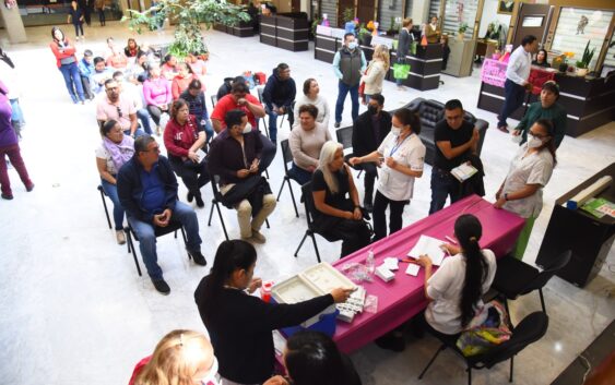 Se suma Congreso a campaña nacional de vacunación contra la influenza 2023