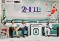 El poeta veracruzano Andrés Bolaños en la Feria Internacional del Libro FIL Hispana Misantla