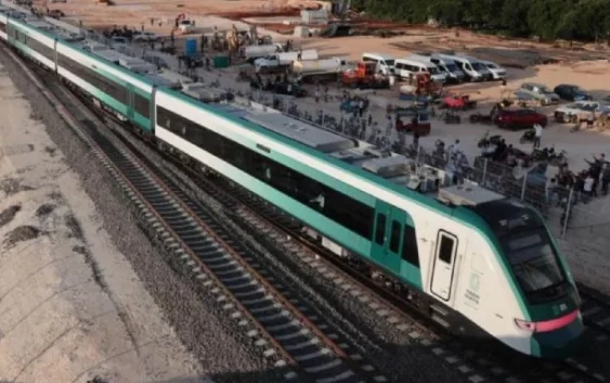 Tren Maya se inaugura el 15 de diciembre, de Palenque a Cancún, revela AMLO