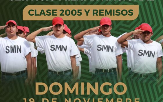 En Cosoleacaque, será el 19 de noviembre, el sorteo del SMN.