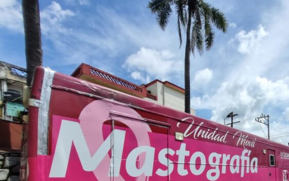 Dispone IMSS Veracruz Sur de cuatro mastógrafos móviles para concluir el año