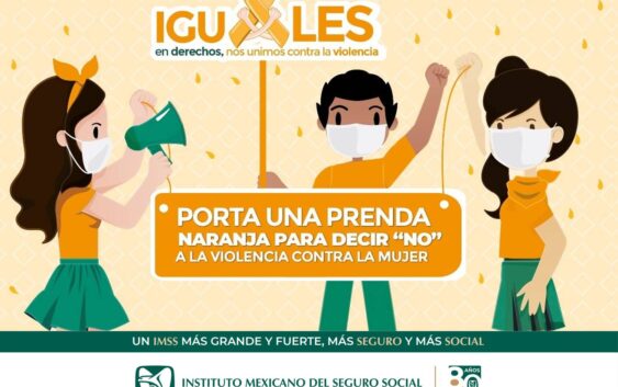 Refrenda IMSS Veracruz Sur su compromiso para Prevenir la Violencia