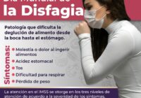 Explica IMSS Veracruz Sur síntomas de Disfagia