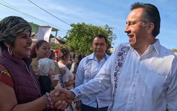 “Venimos a un lugar histórico, y a un hecho histórico. Estamos muy contentos porque Veracruz es parte de este gran proyecto”: Cuitláhuac