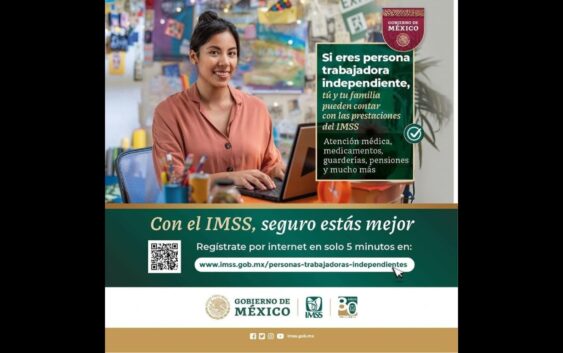 Informa IMSS Veracruz Sur sobre Seguro para Trabajadores Independientes