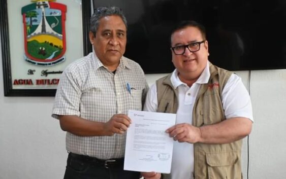 Anuncia Alcalde establecimiento de la cadena comercial Soriana en Agua Dulce