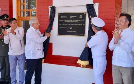 INAUGURA AMLO EL TREN INTEROCEÁNICO