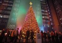 IMSS enciende el árbol navideño 2023 con deseos de paz, armonía, amistad y reconciliación