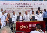 Celebra Amado Cruz la reapertura de la ruta ferroviaria Salina Cruz – Coatzacoalcos