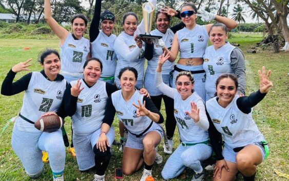 Son tricampeonas las Panteras en la Liga Regional de Tochito Veracruz