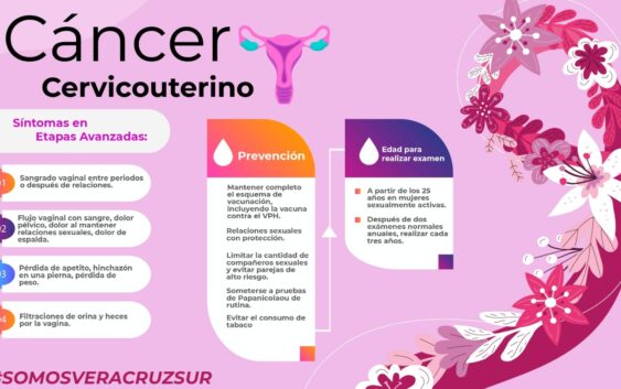 Exhorta IMSS Veracruz Sur a mujeres mayores de 25 años a practicarse Papanicolaou