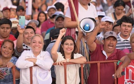 Rocío Nahle, José Yunes, comunicación y prensa