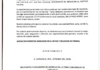Fundadores de MORENA piden a Mario Delgado su intervención para que “Pepin Ruiz” no sea candidato a Diputado
