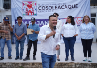 En Cosoleacaque, seguimos trabajando de la mano pueblo y gobierno