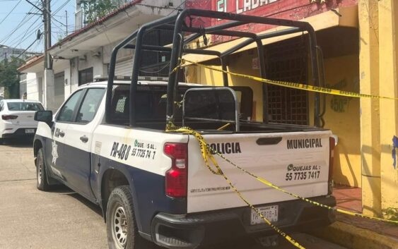 Con patrullas inservibles, policías resguardan inmuebles donde ocurrieron hechos violentos en Coatzacoalcos
