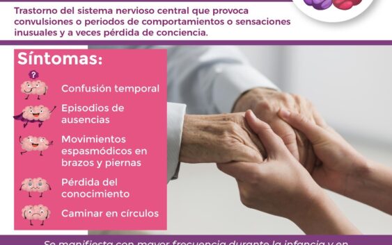 Informa IMSS Veracruz Sur sobre síntomas de epilepsia