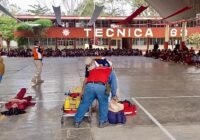Protección Civil Cosoleacaque imparte pláticas de capacitación de primeros auxilios en escuelas del municipio