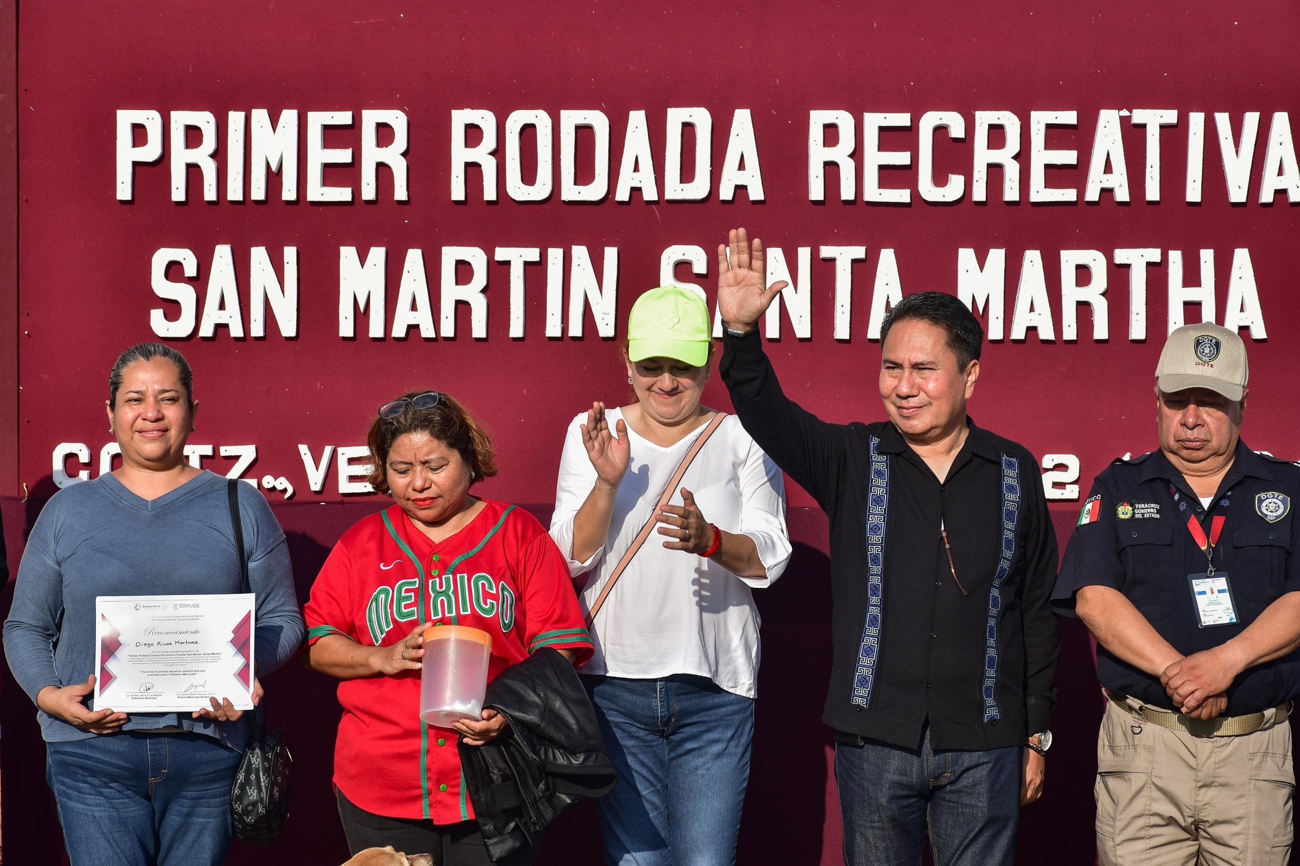 Con gran participación familiar se realizó la “Primera Rodada Ciclista Recreativa San Martín – Santa Martha”