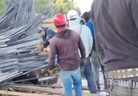 Accidente en el Tren Maya: colapsa estructura sobre dos trabajadores