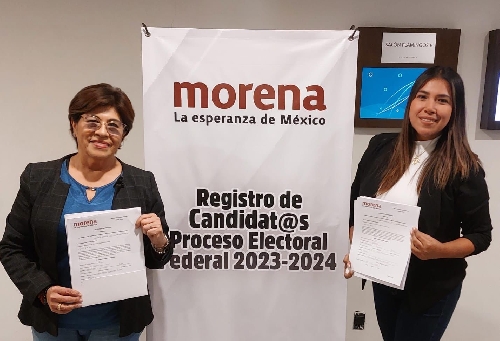 Rosa María Hernández Espejo concretó su registro como aspirante a la diputación federal